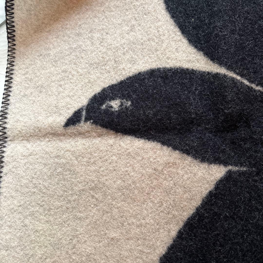 クリッパン✖️ミナペルホネン　ブランケット　鳥デザイン