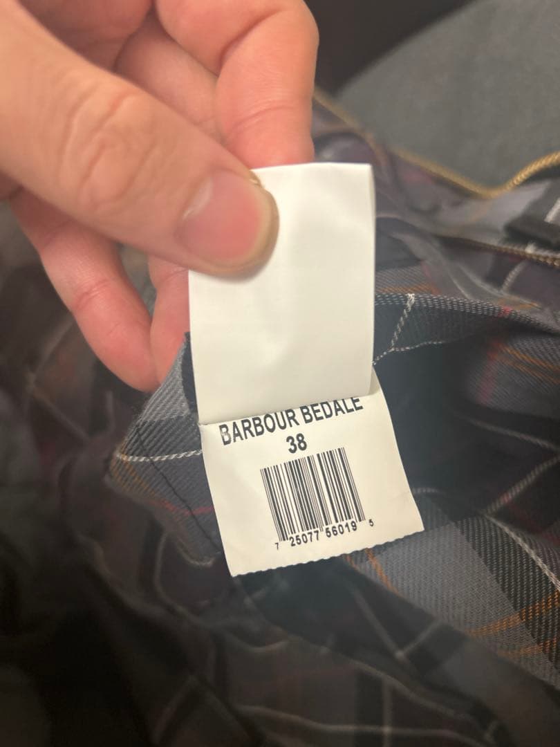 Barbour BEDALE 38 英国製 ブラック クラシック ビデイル