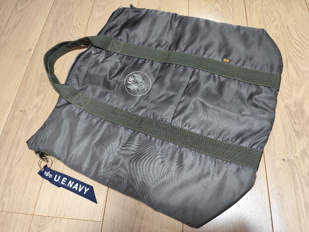 uniform experiment アルファ フラグメント ヘルメットバック