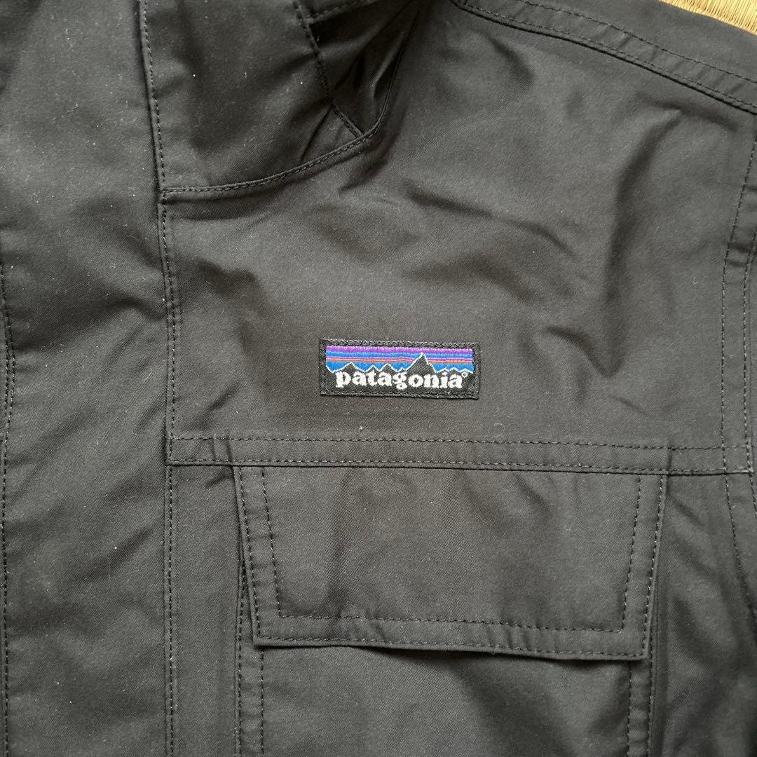 Patagonia ブラック マウンテンパーカー パタゴニア h2no 防水