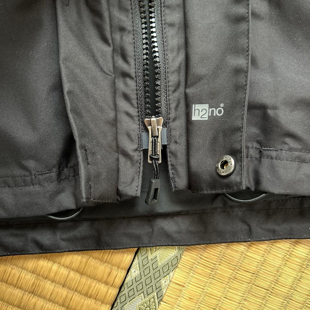 Patagonia ブラック マウンテンパーカー パタゴニア h2no 防水