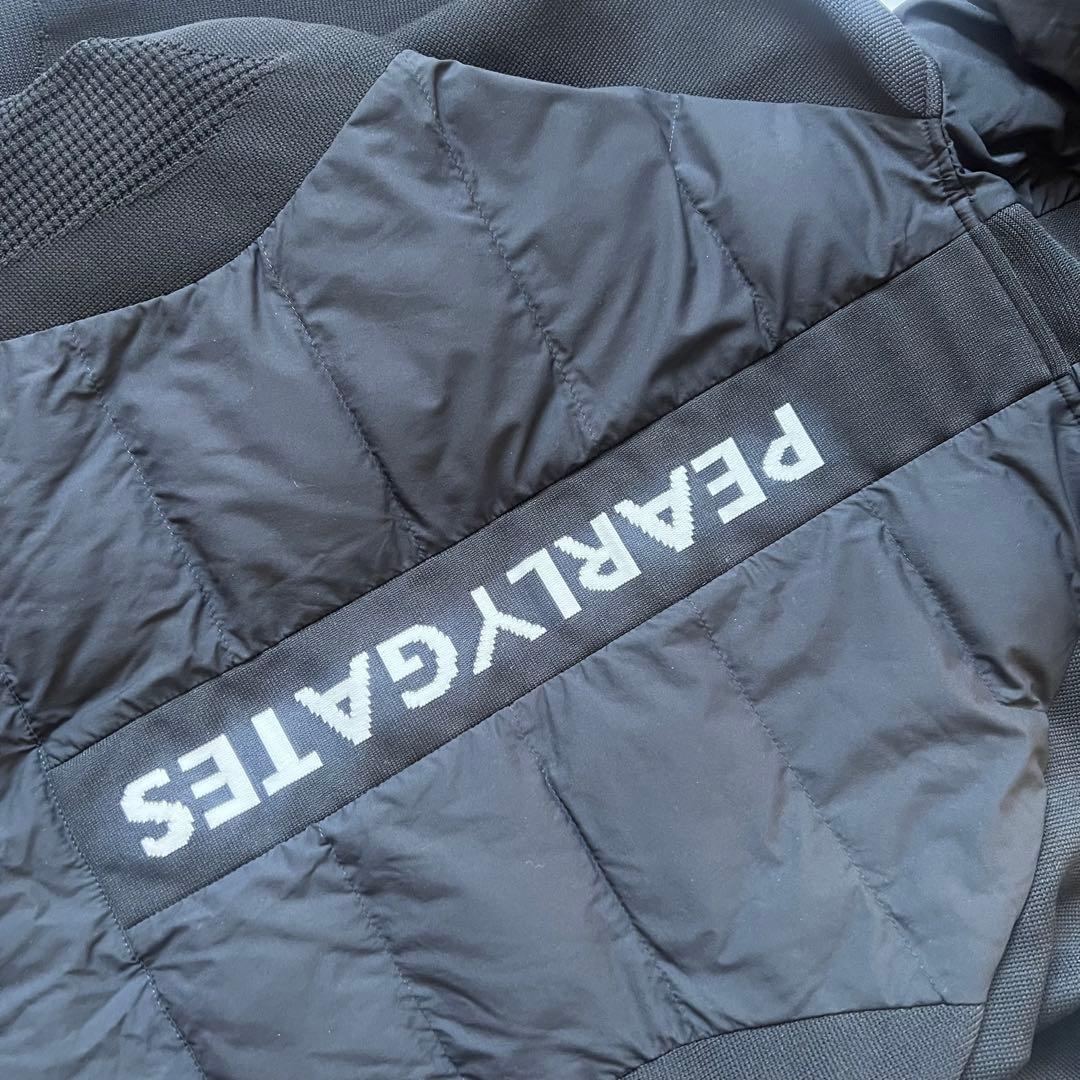 Pearlygates パーリーゲイツ　ダウンコート　中綿　レディース　ロゴ　S