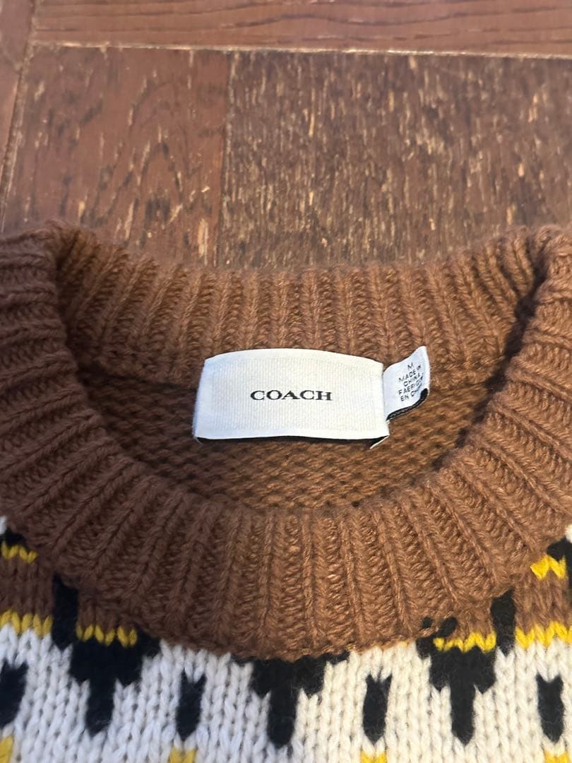 コーチ　ペンギンニット