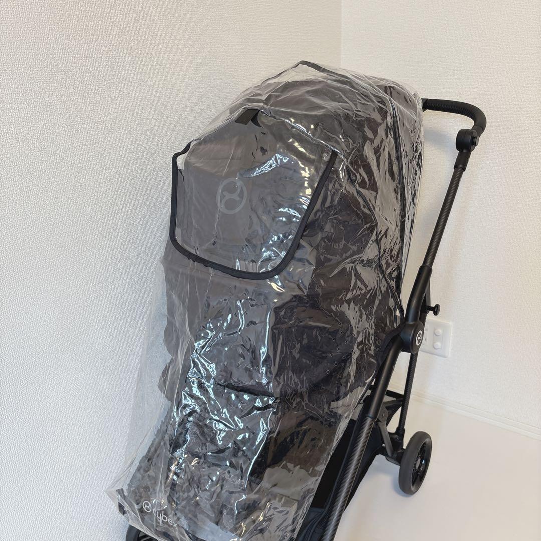 【美品】 サイベックス メリオ カーボン 黒 ベビーカー cybex MELIO