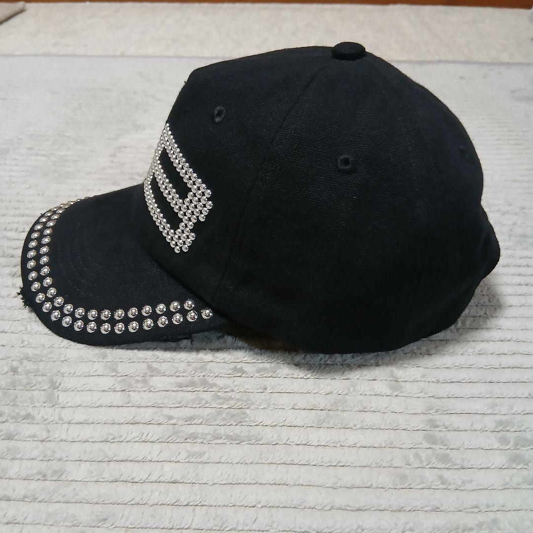 BEEDEN BD STUDS DAMAGE CAP ブラック ビーデン