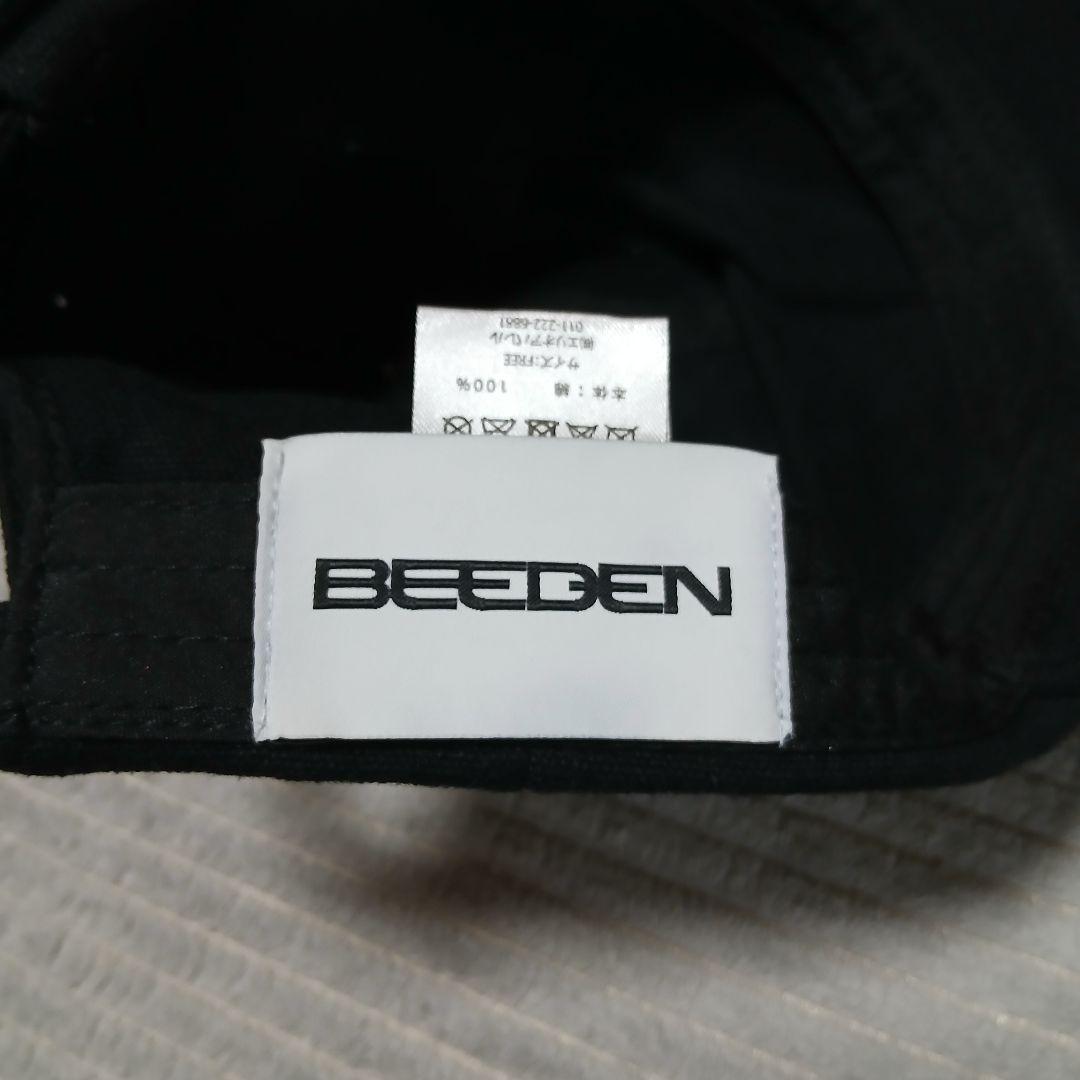 BEEDEN BD STUDS DAMAGE CAP ブラック ビーデン