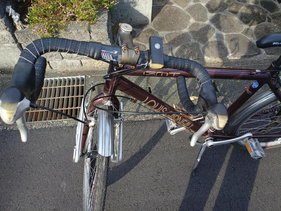 Louis Garneau 470 AC バーガンディ 自転車