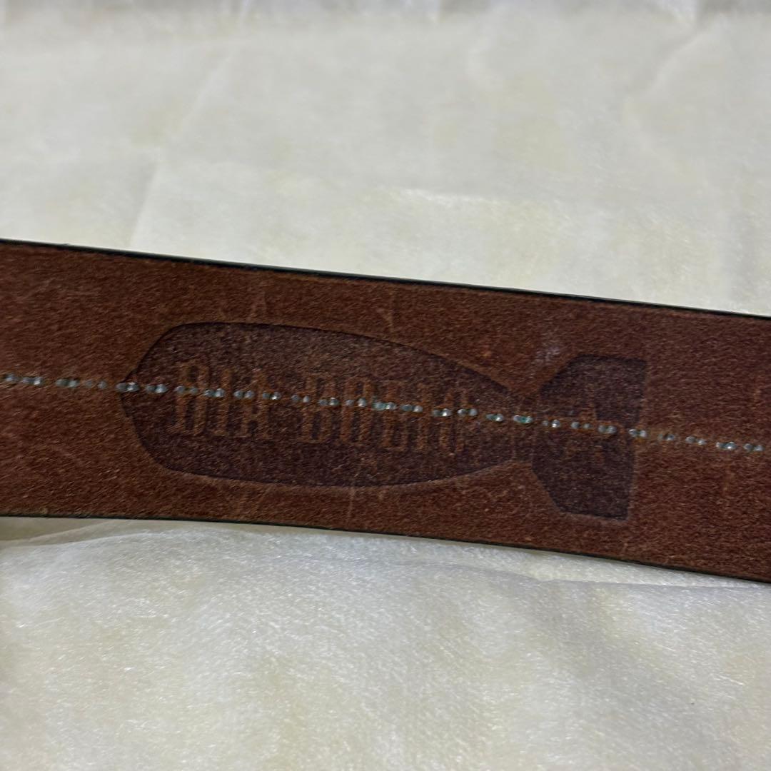 DIABOLIC スタッズベルト　スパイダー　レザー