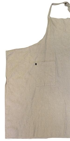 リトアニア製　Linne　リネン/麻　キッチンエプロン BE