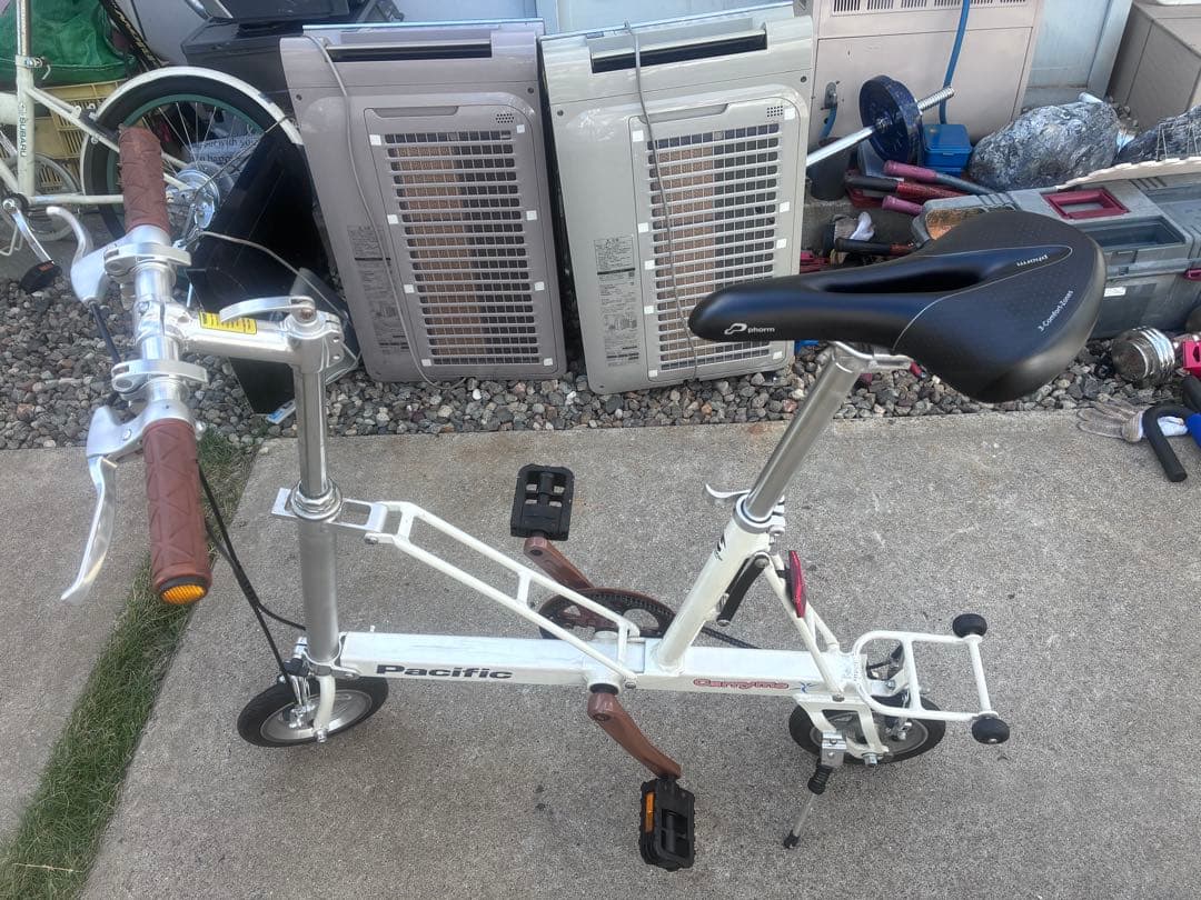 Pacific Carryme 折りたたみ自転車 レッド　キャリーミー