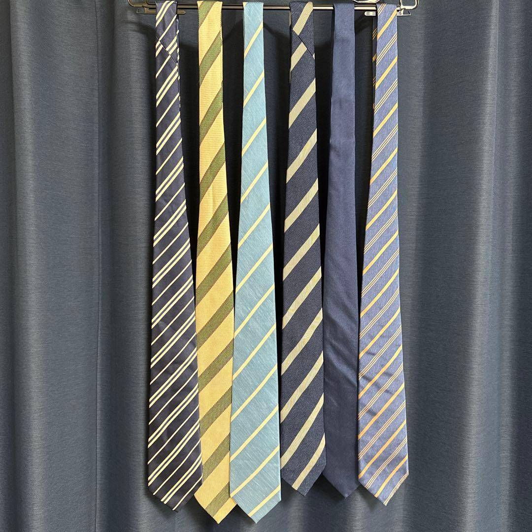 BEAMS F & BARNEYS NEW YORK ネクタイ6本セット