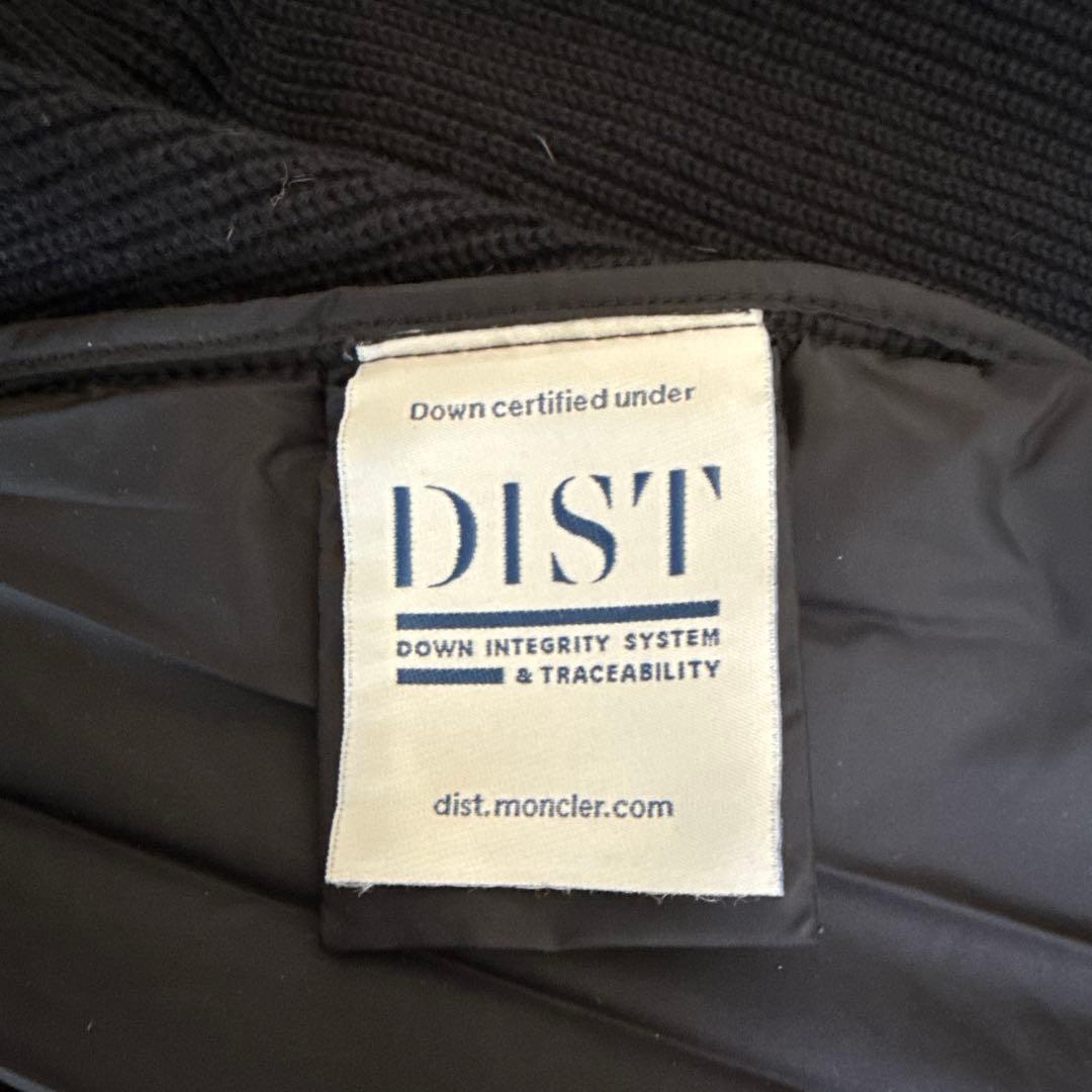 MONCLER フード付きダウンジャケット L ブラック