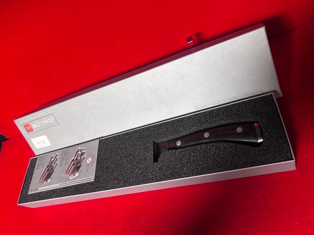 00025 包丁　wusthof 4906/20cm IKON 元箱付　未使用品