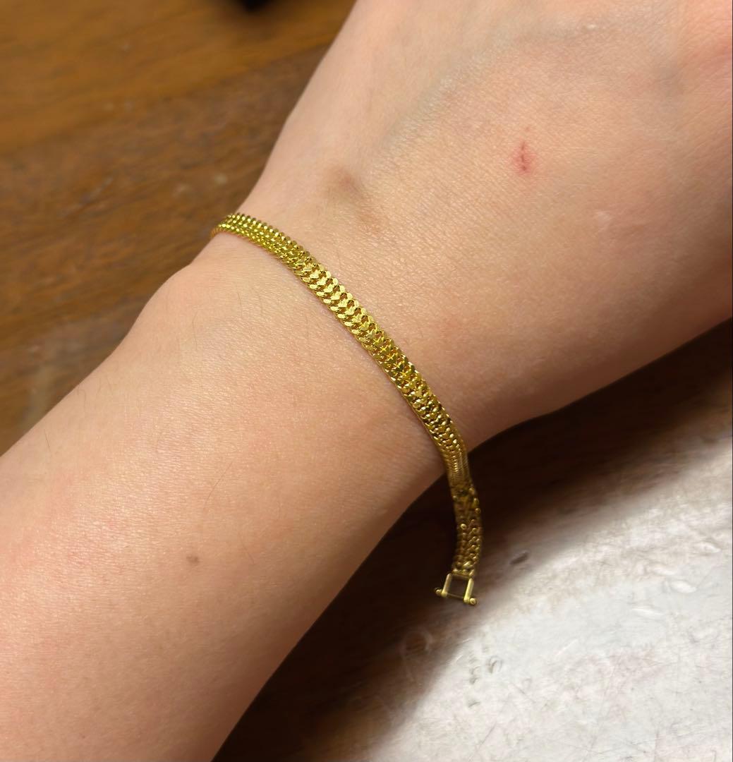 K18レディースブレスレット