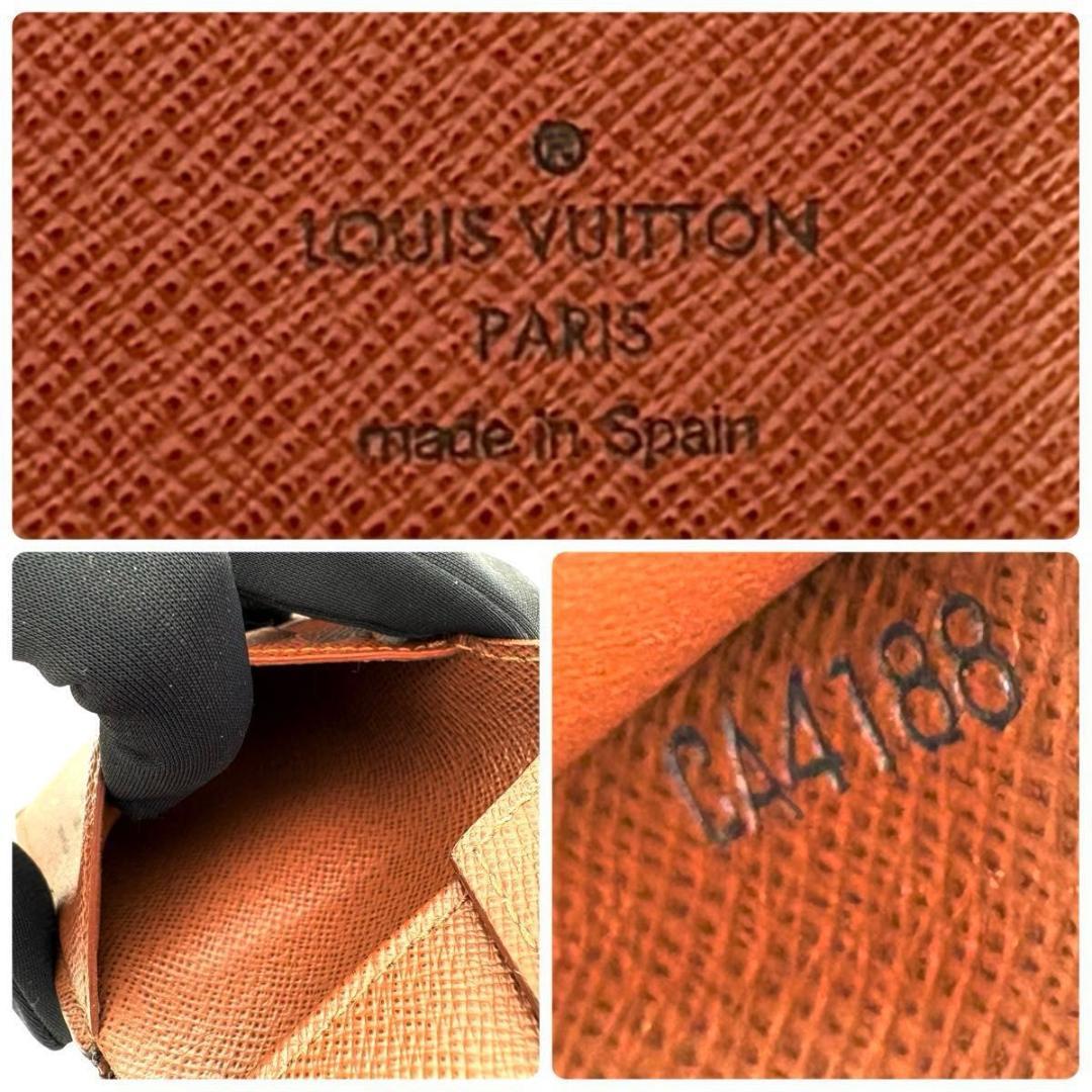 ゴッド ルイヴィトン 折財布 モノグラム ポルトフォイユ マルコ 2035