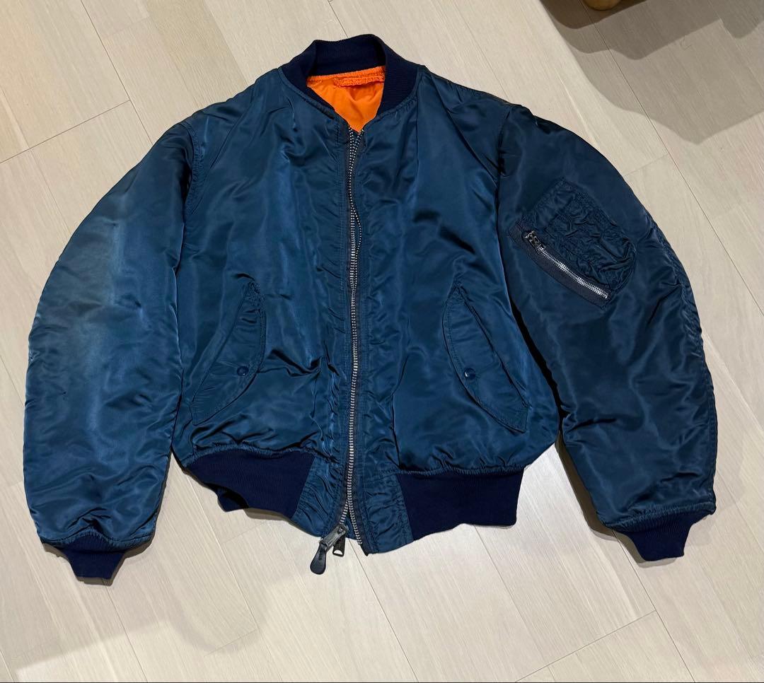 USA製 90s ALPHA MA1 フライトジャケット