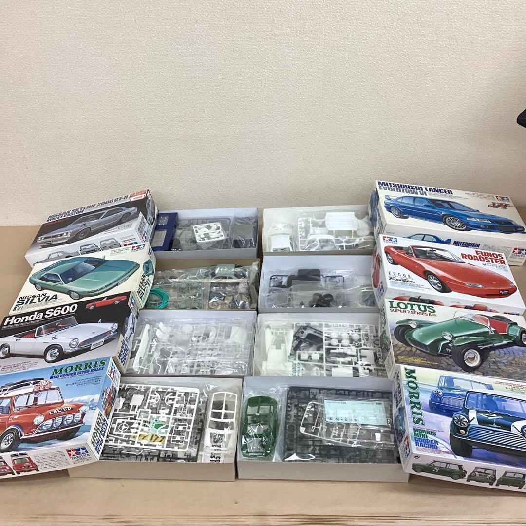 タミヤ 1/24 スポーツカーシリーズ　8個セット モーリス・ミニクーパー等