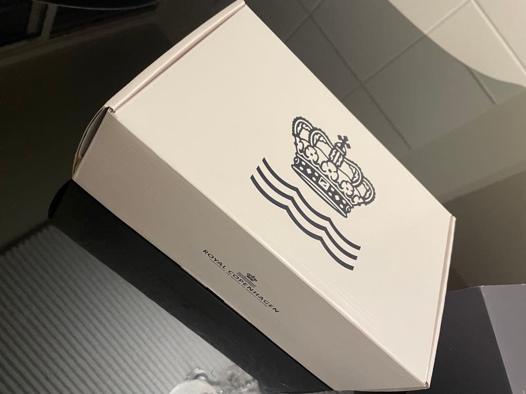 【新品】ロイヤルコペンハーゲン ヒストリーミックス オーバル ブルーフルーテッド