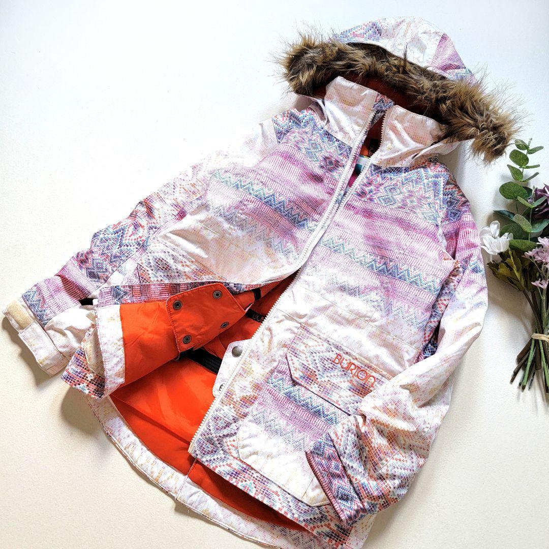 BURTON/バートン●2way/美品♪ファーフード付き多機能スノボウエア/S