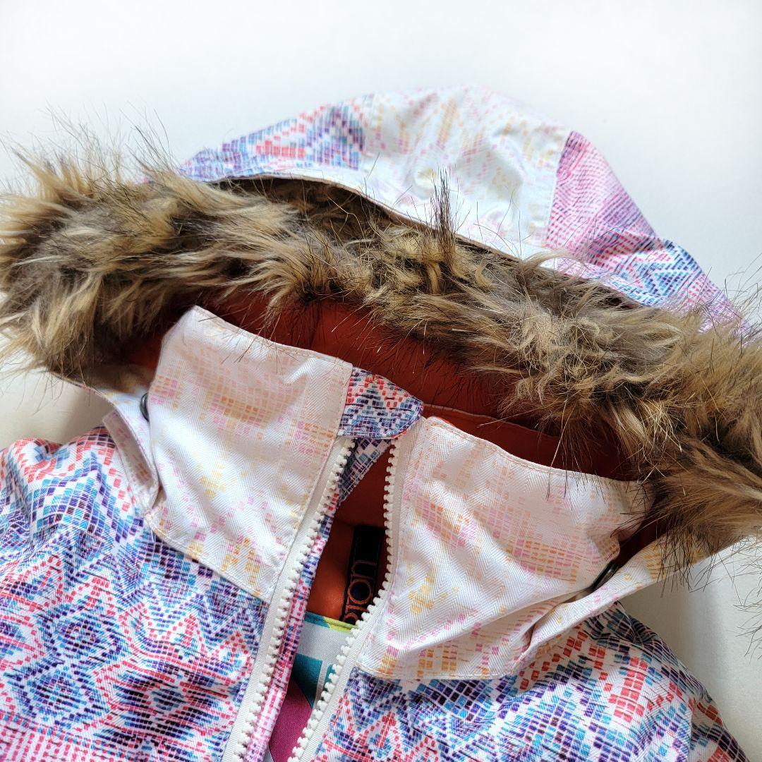 BURTON/バートン●2way/美品♪ファーフード付き多機能スノボウエア/S