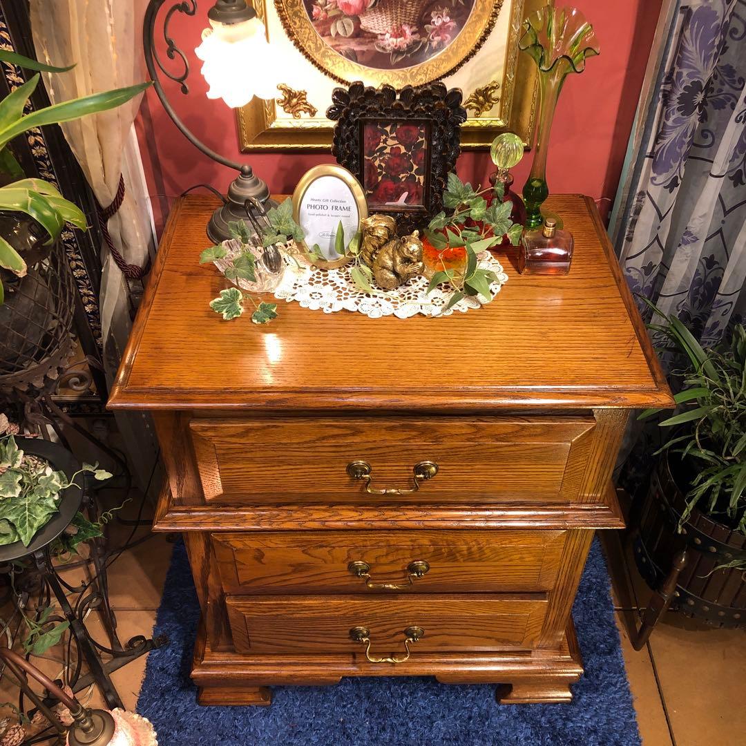 Sale 美品　アメリカン　アンティーク　３D R キャビネット