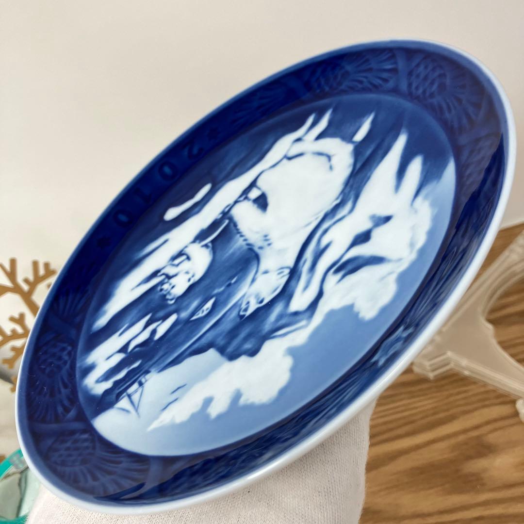 超希少　人気【ロイヤルコペンハーゲン】2010年 イヤープレート