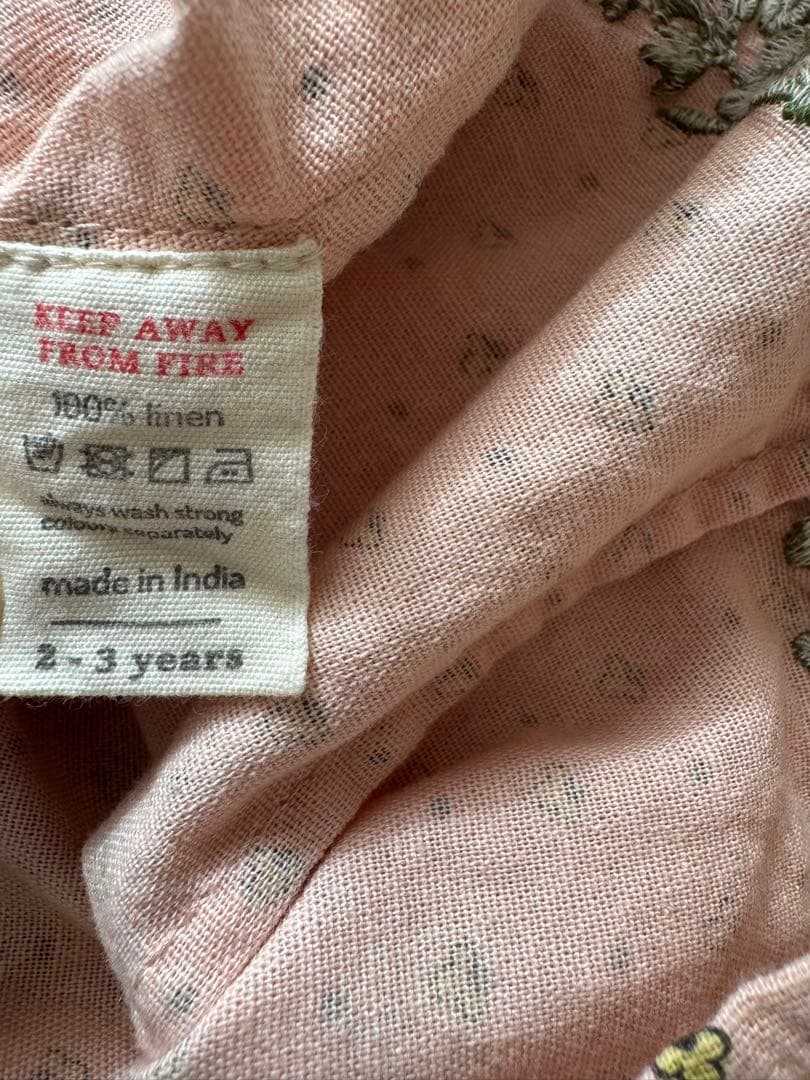 apolina 2023AW ワンピース　2-3Y