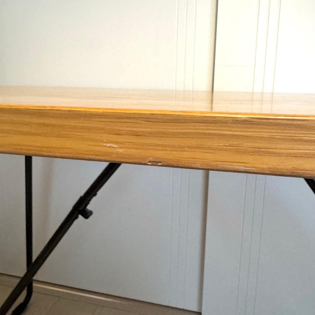 【専用画面】送料込み MUJI 折りたたみテーブル 120cm幅 無印良品 匿名