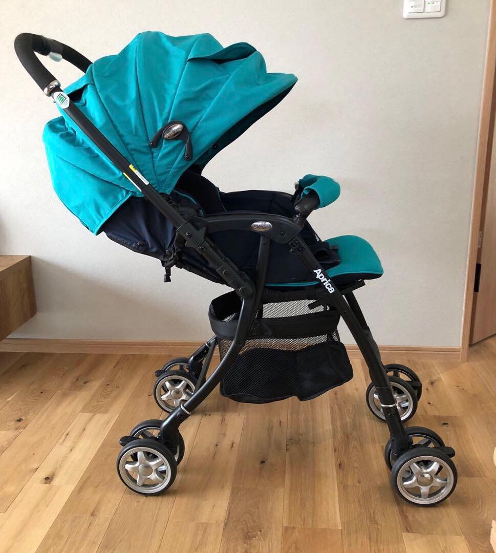 【美品】Aprica LuxunAir ラクーナエアー　ベビーカー