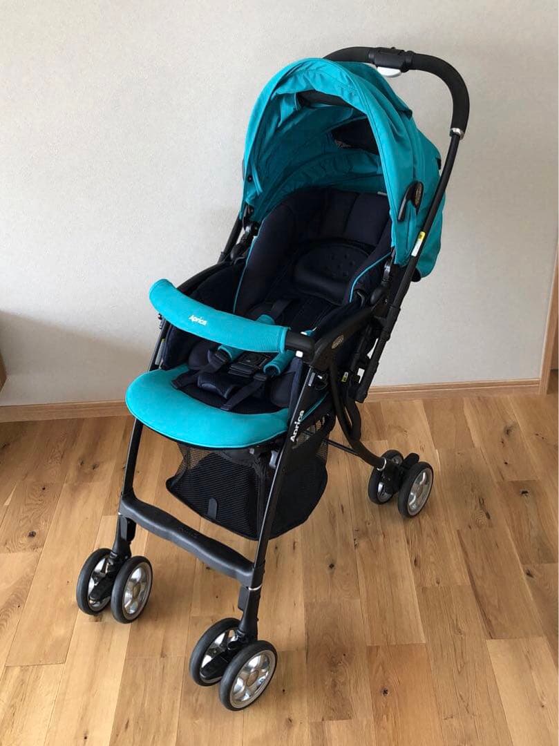 【美品】Aprica LuxunAir ラクーナエアー　ベビーカー