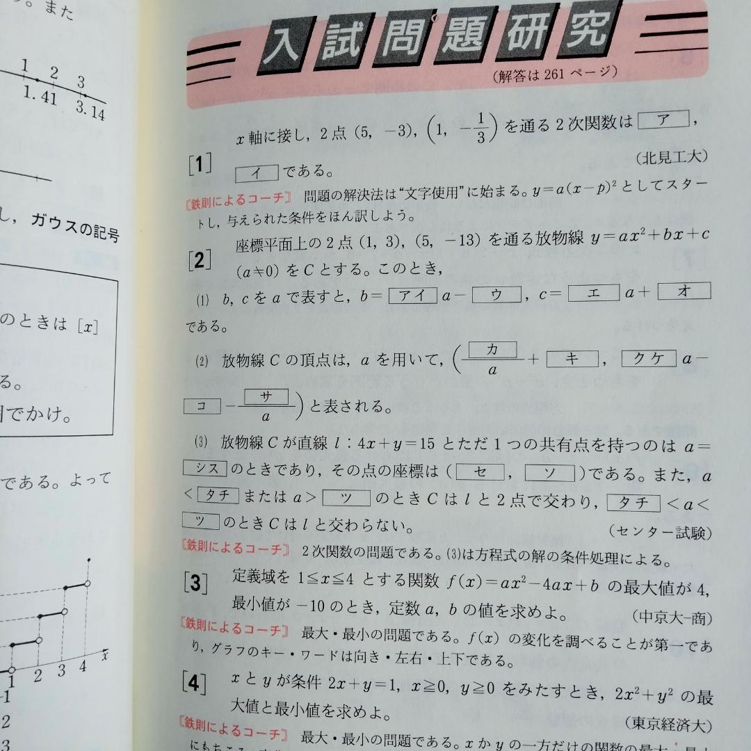 ☆絶版希少☆鉄則数学・全５冊セット　I、A、Ⅱ、B、Ⅲ/C　（寺田文行ー旺文社）