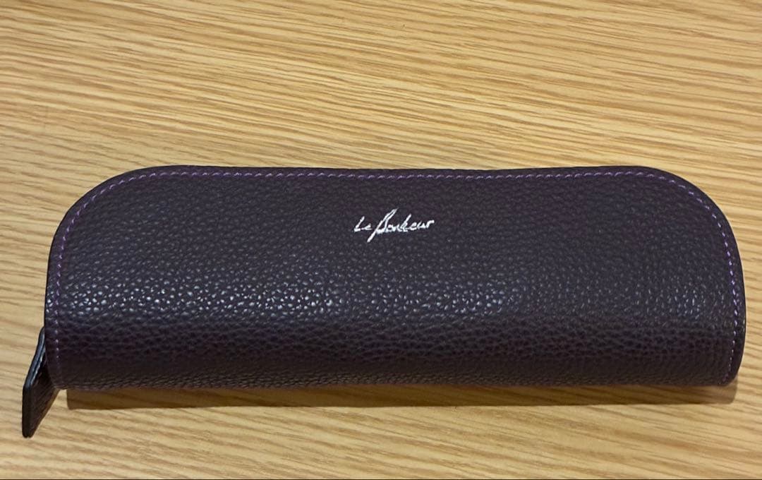 ルボナー　デブペンケース　シュランケンカーフ　バイオレット