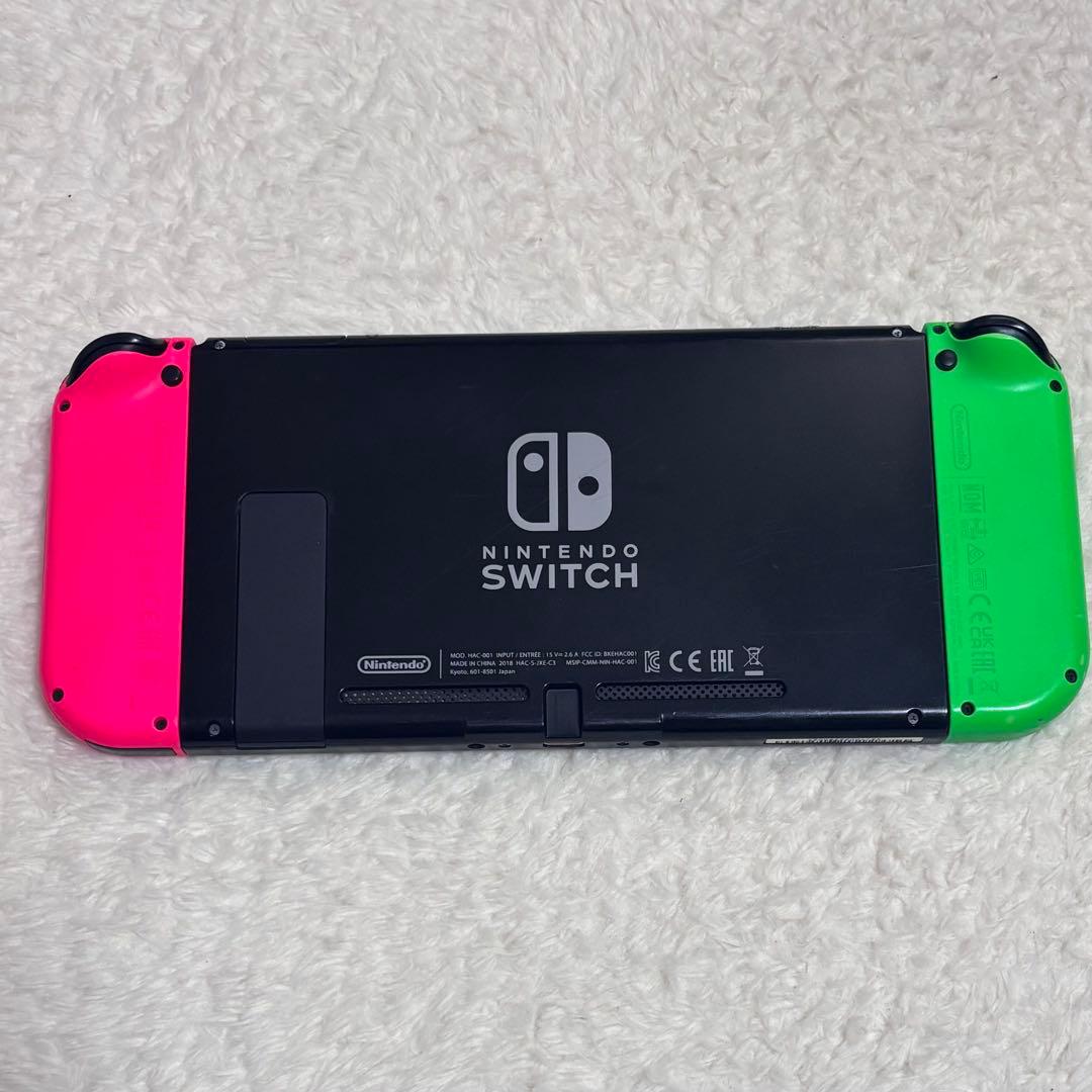 Nintendo Switch グリーン/ピンク本体