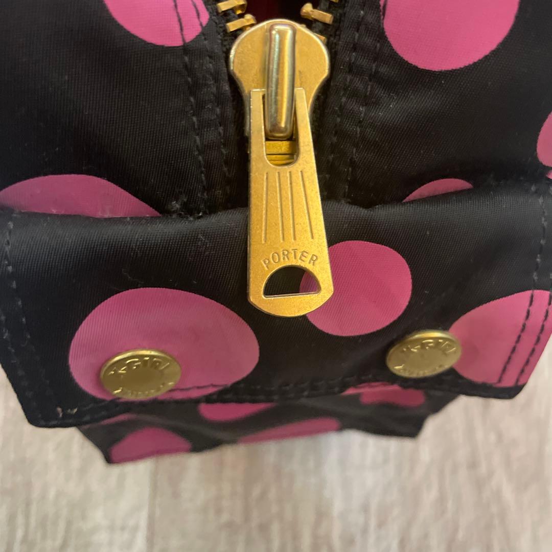 希少PORTER X-GIRL ×KUSAMAYAYOIドット柄 バッグ
