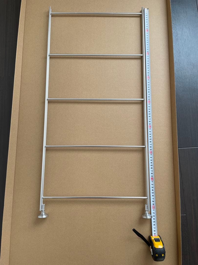 ステンレスユニットシェルフ　無印良品