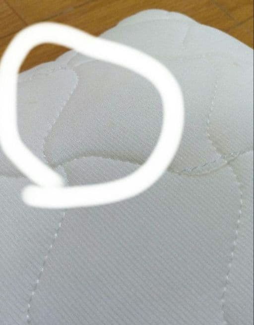 じぶんまくら　プレミアムロングタイプモデル　ふとんタナカ　シミ糸ほつれあり