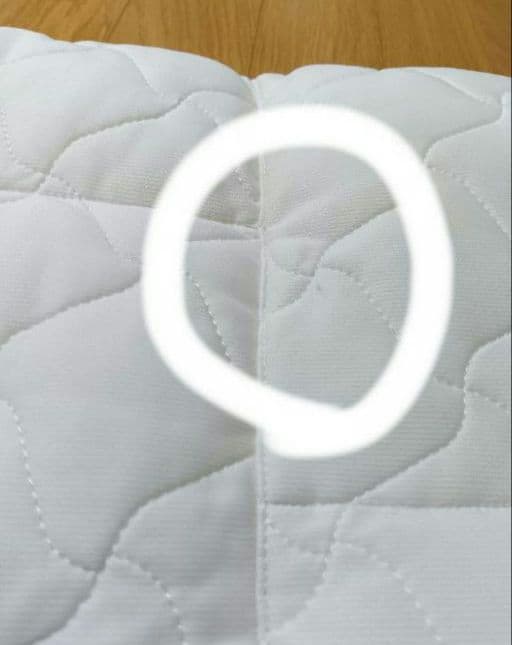 じぶんまくら　プレミアムロングタイプモデル　ふとんタナカ　シミ糸ほつれあり