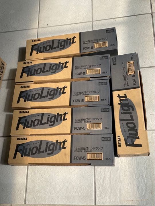 HATAYA フローライト　FCW-５　　6本セット+ 付替え用3個