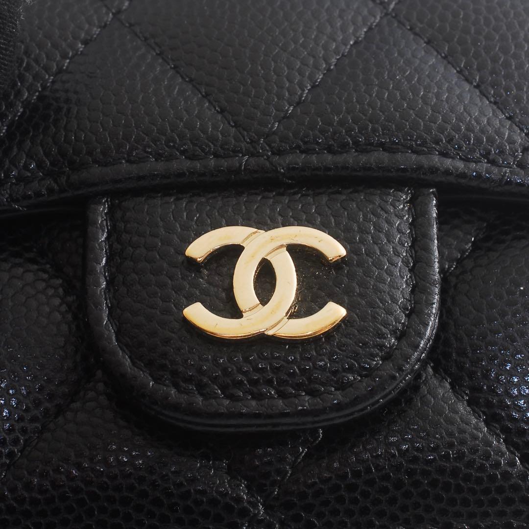 極美品＊31番台＊シャネル＊キャビアスキン＊マトラッセ＊スモールウォレット＊財布