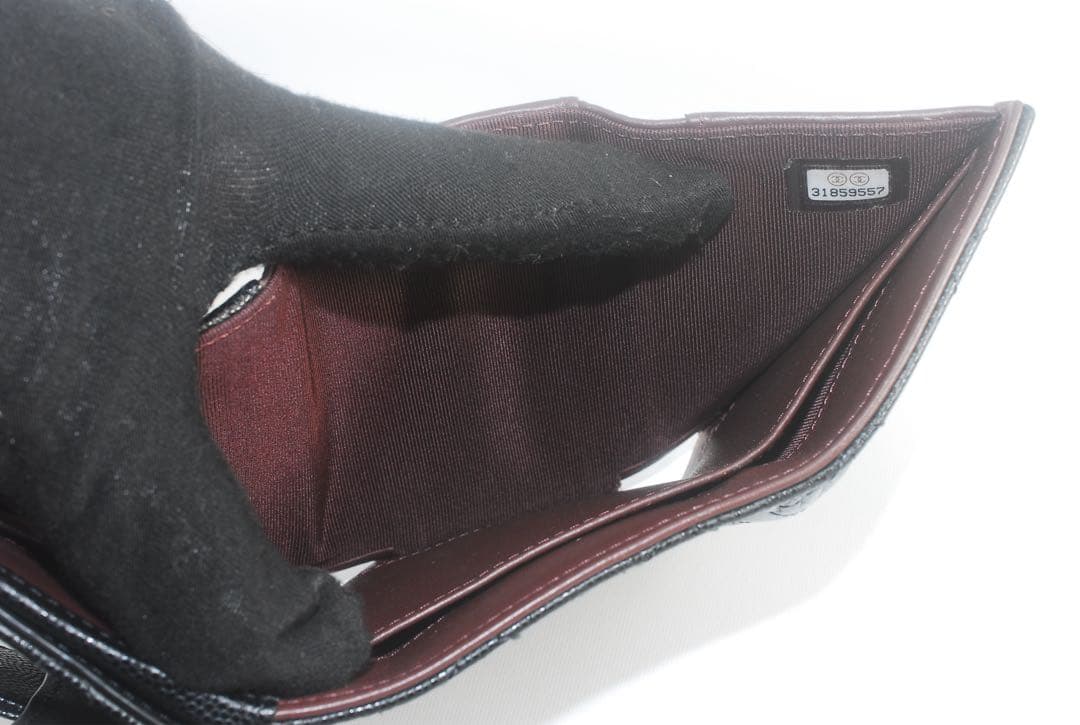 極美品＊31番台＊シャネル＊キャビアスキン＊マトラッセ＊スモールウォレット＊財布