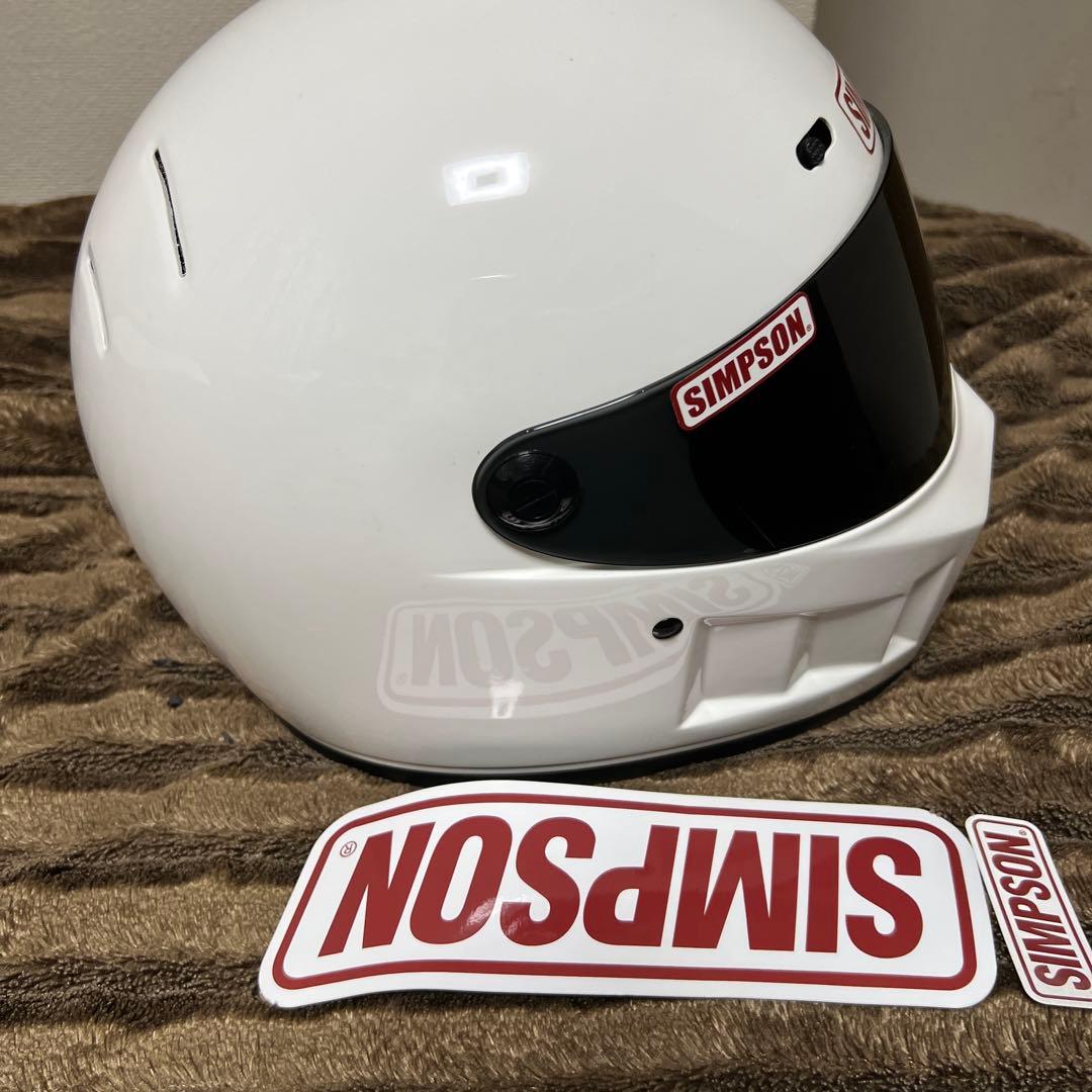 SIMSON フルフェイスヘルメット ホワイト