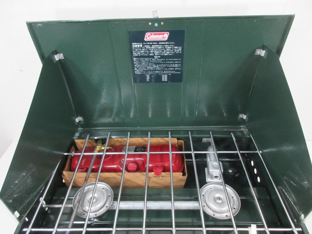 0727X【保管品】コールマン パワーハウスツーバーナー 413H499J