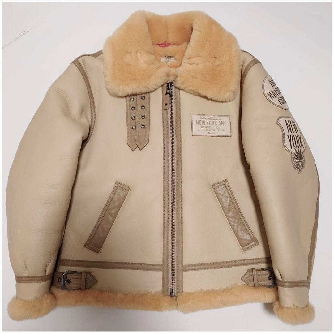 新品 AVIREX USA製 エアナショナルガードB-3フライトジャケット M