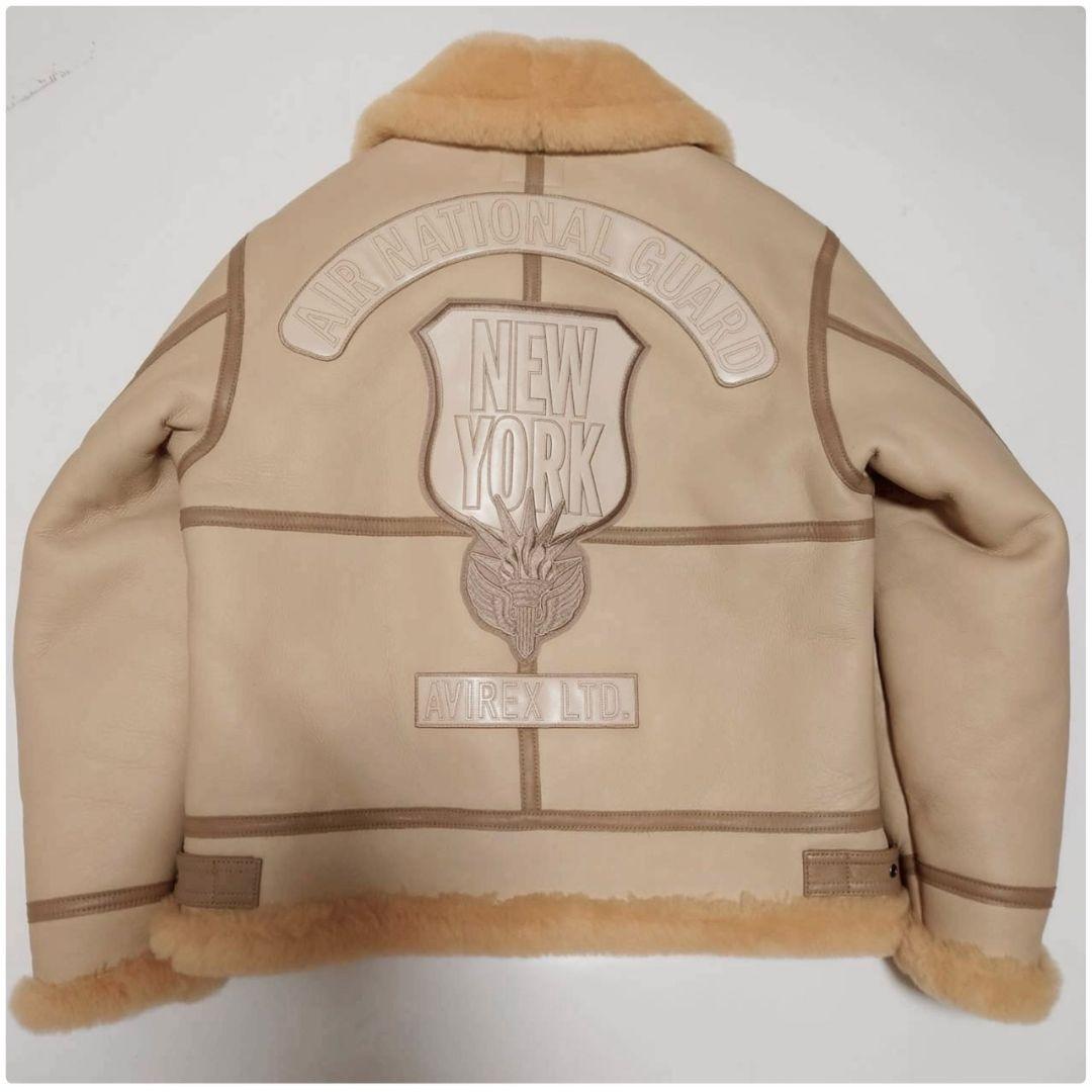 新品 AVIREX USA製 エアナショナルガードB-3フライトジャケット M