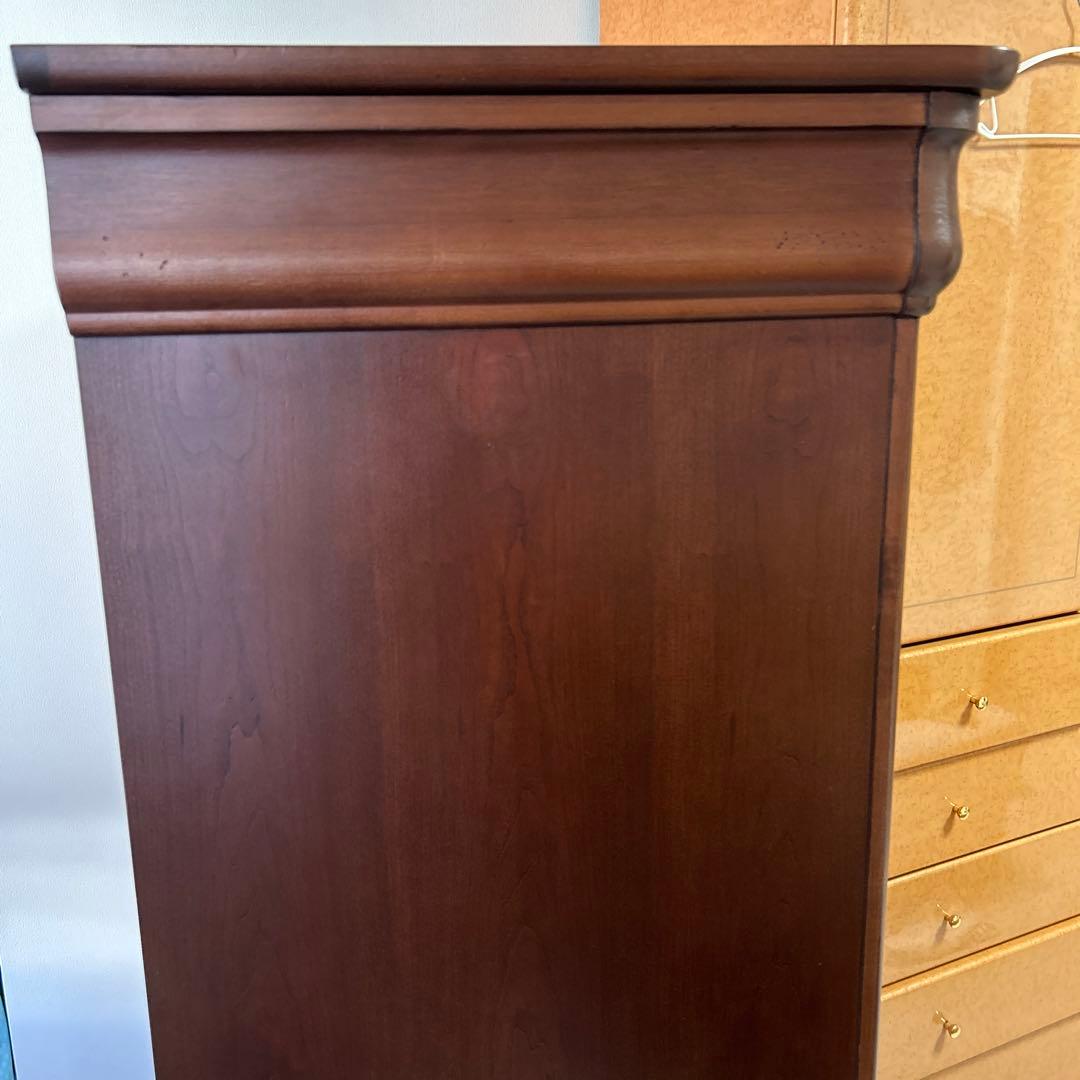 美品アンティークドレクセルテレビ収納キャビネットヴィンテージボードチェストタンス