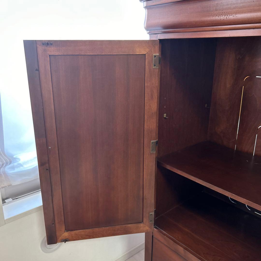 美品アンティークドレクセルテレビ収納キャビネットヴィンテージボードチェストタンス