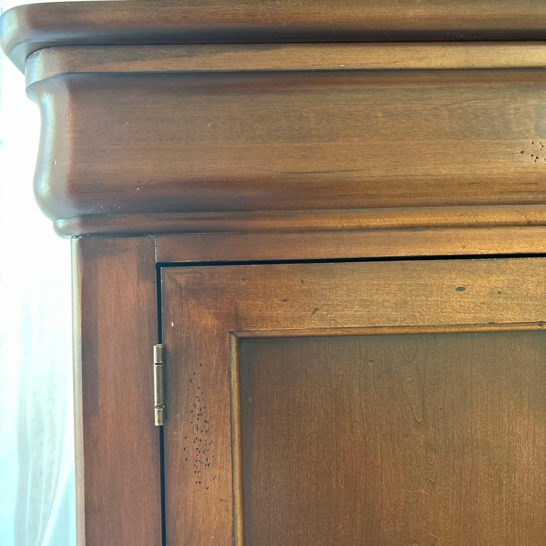 美品アンティークドレクセルテレビ収納キャビネットヴィンテージボードチェストタンス