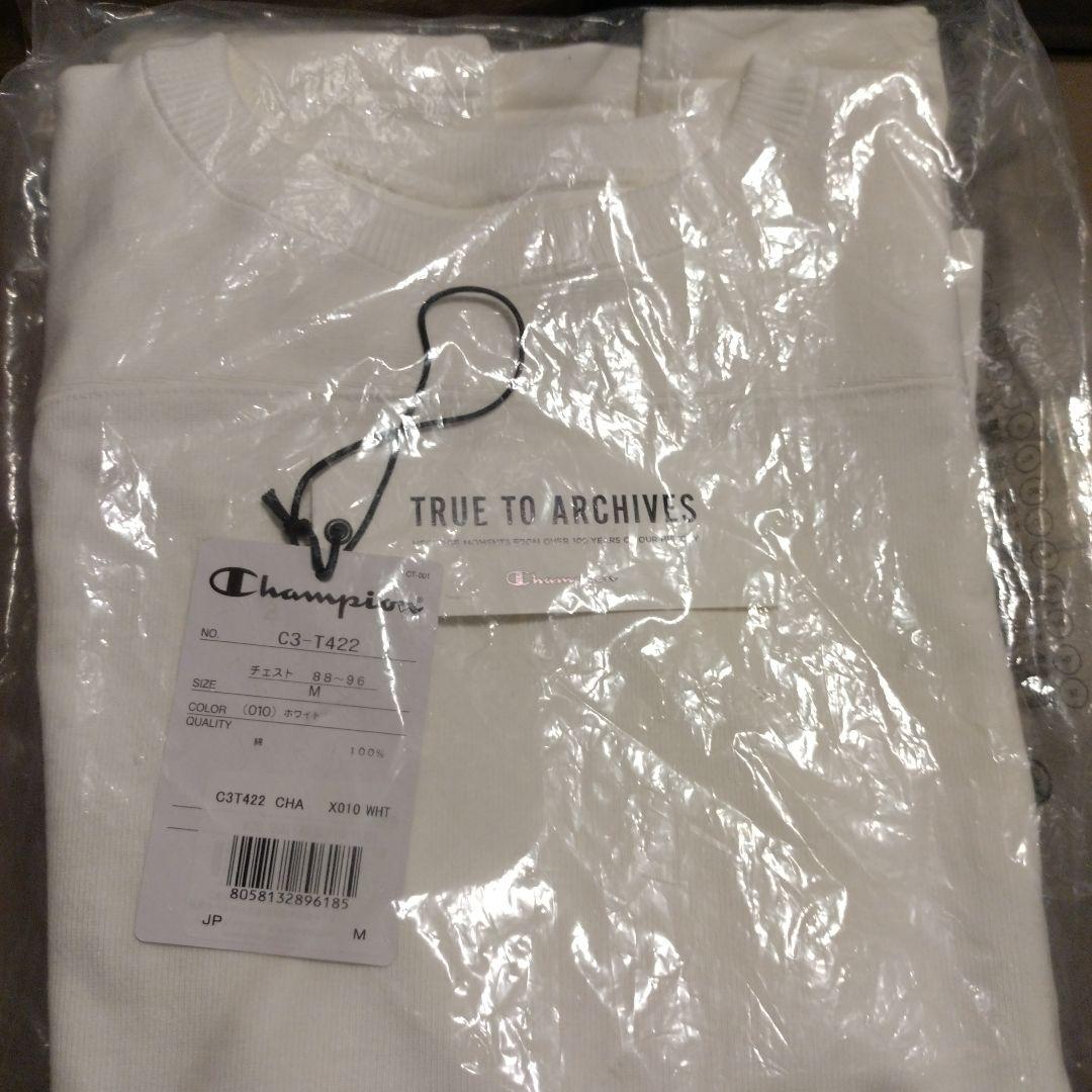 チャンピオン Champion フットボール Tシャツ 日本製 アーカイブス M