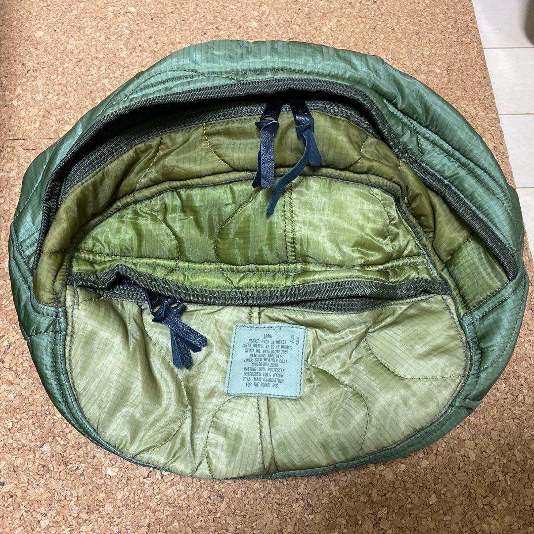 キムタク着同型同色USウエストバッグM-65 Quilted Liner木村拓哉