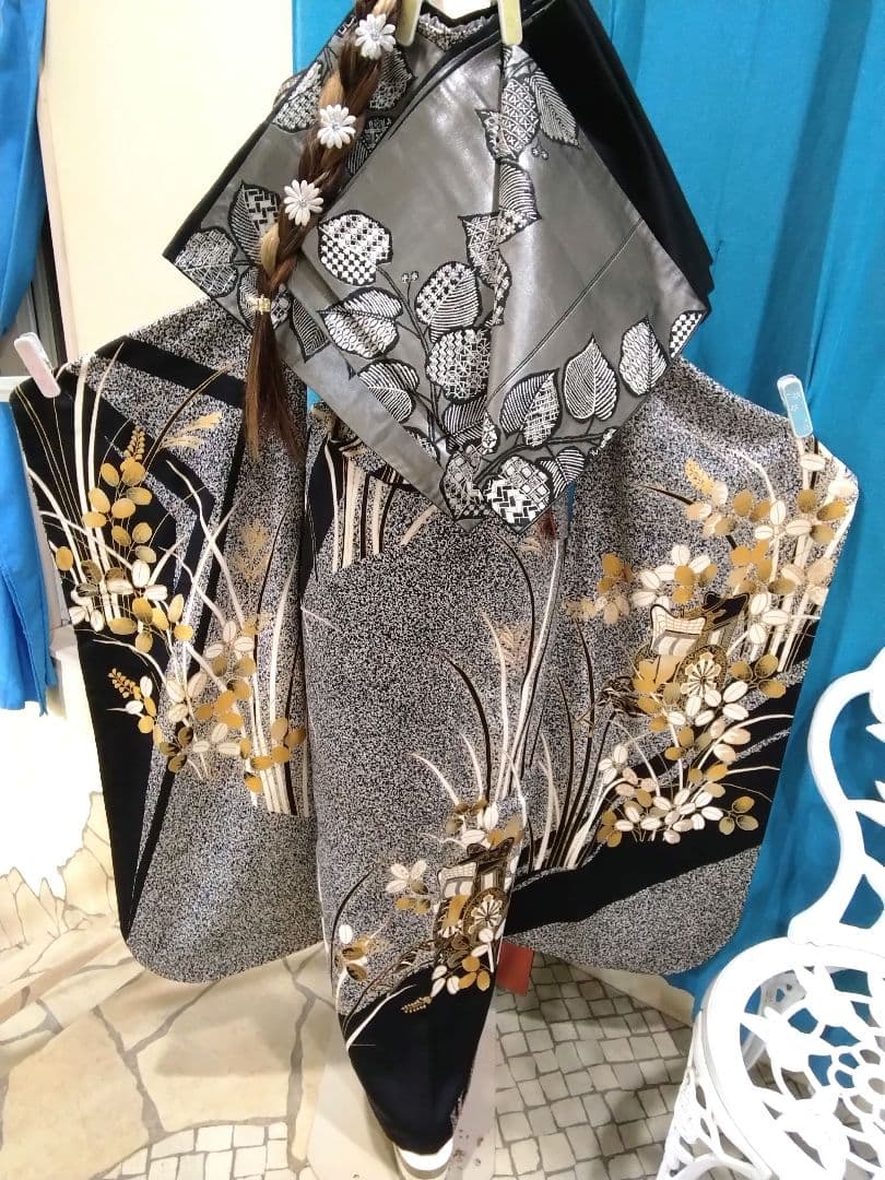 振袖フルセット、正絹振袖成人式、重ね衿、帯揚げ帯締め、袋帯、長襦袢、トールサイズ